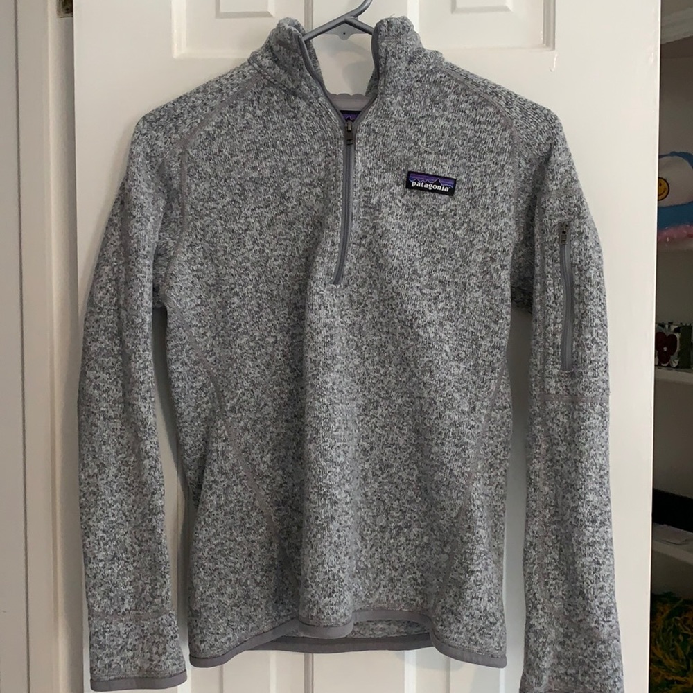 Women’s Patagonia 1/4 Zip Grey Size Small